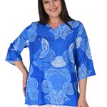 Flaş Triko Taş Detaylı Krep Bluz