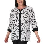 Flaş Triko Taşlı Viskon Gömlek