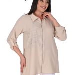 Flaş Triko Taşlı Keten Kap