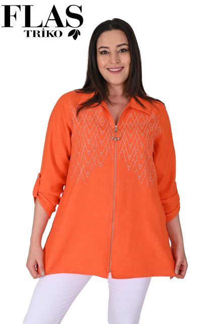 Flaş Triko Taşlı Keten Kap